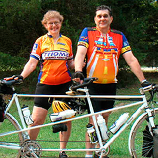 The longest tandem bike ever built had 35 seats and was about 20 meters long.