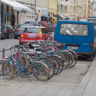 It’s possible to fit more than 12 bicycles in a single car parking space