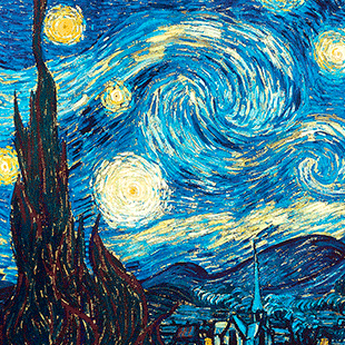 Starry Night<br>Van Gogh-1889