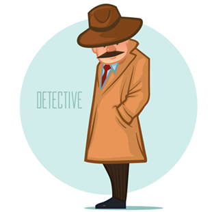 He is a retired Belgian police officer who came to England during World War I as a refugee. He solves mysteries with his “little grey cells”, occasionally without even leaving his room.