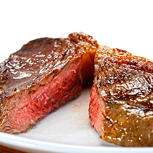 Red meat is high in saturated fat, and increases your risk of cardiovascular disease.